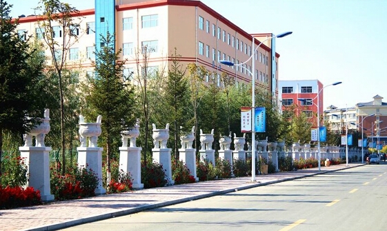 長春科技學院校園風景 現(xiàn)代化與自然美的和諧共舞